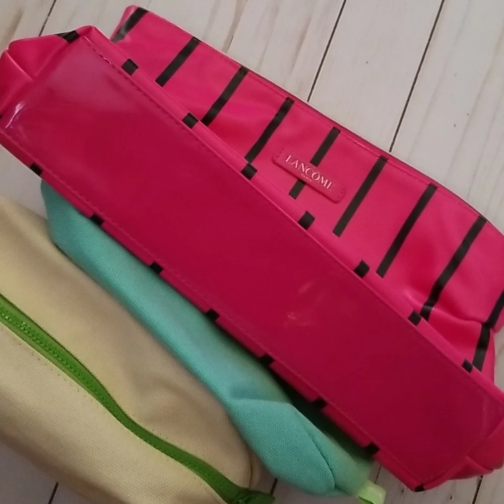 3 make up‎ bags,origins lancome